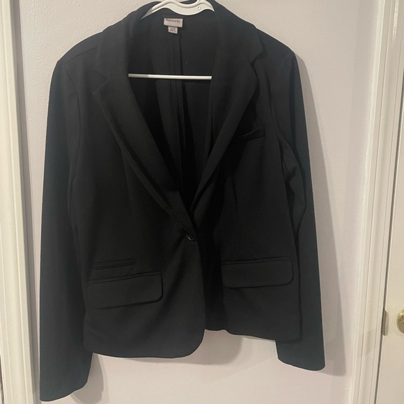 Merona Large black blazer - Picture 1 of 3